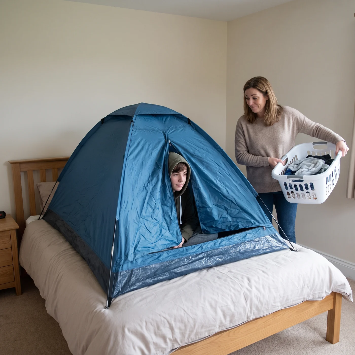 Tent On The Bed, candidate A for ad-09