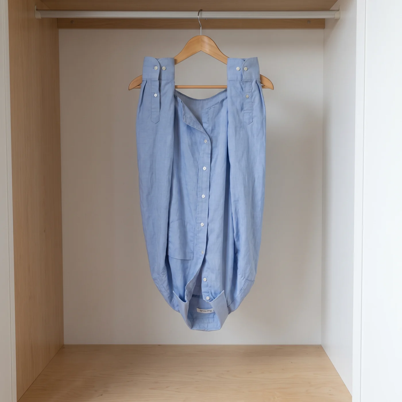 The School Shirt Hung Upside Down, candidate C for ad-13